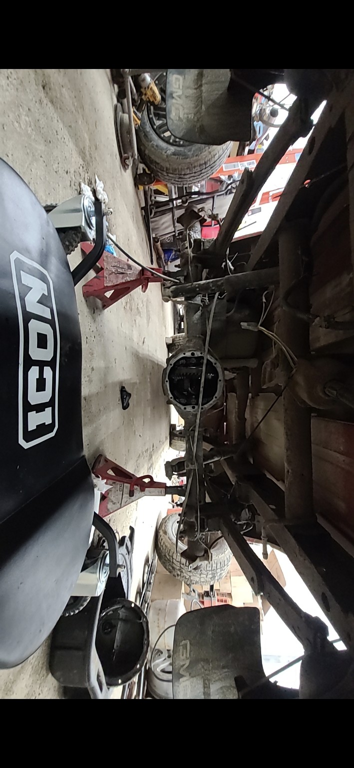 Automotive differential repair work