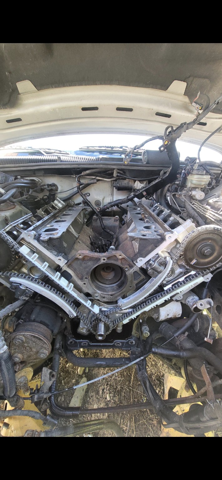 Suspension repair work